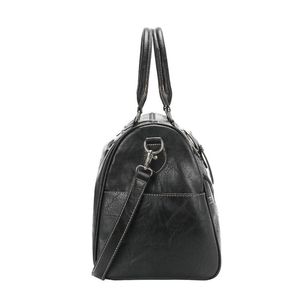 GIFTED Montana West Buckle Collection Weekender Bag in Black - Picture 3 of 7